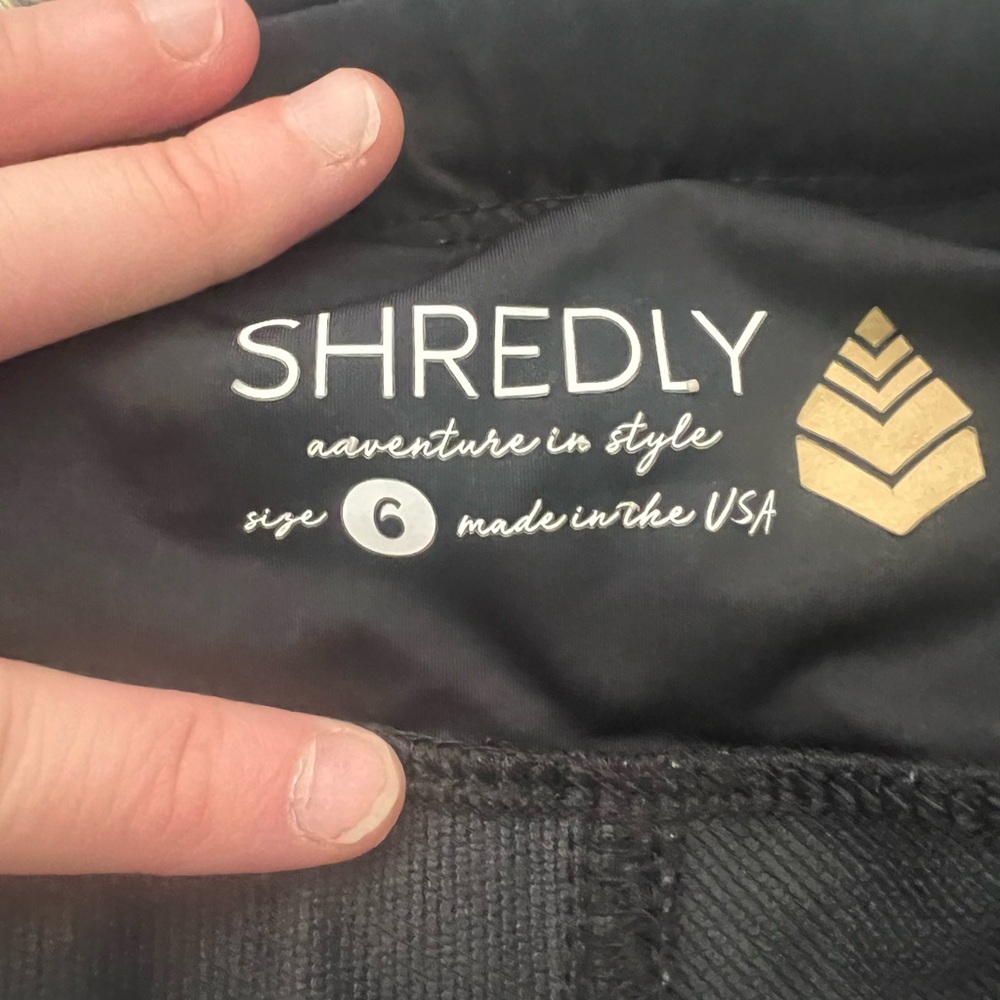 Shredly Black MTB Shorts